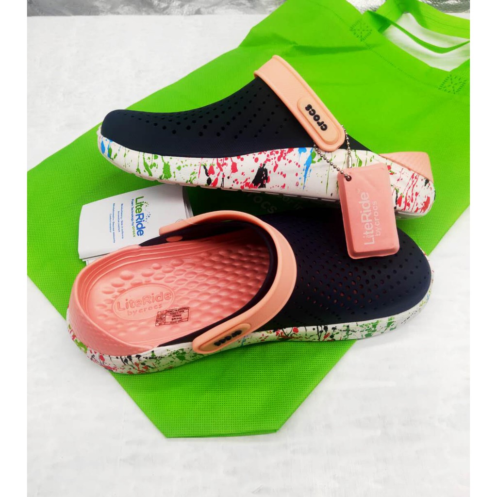 Crocs LiteRide Slip Ons for woman sandals with ECO Bag | Shopee Philippines