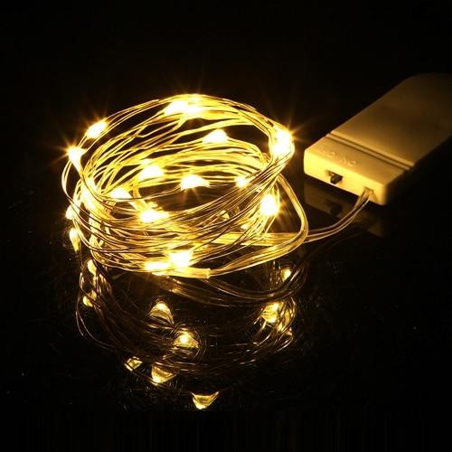Fairy Light Battery Power Operated LED Lights 1M/2M/3M 10/20/30 ...