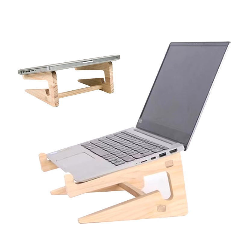 Universal Wooden Wood Laptop Cooling Stand Holder Bracket Lenovo Pro ...