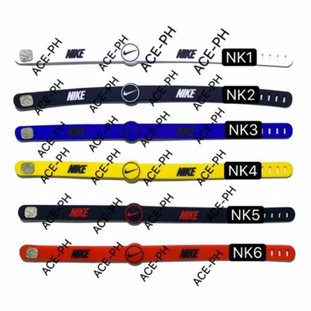 Nike Baller Bands Adjustable Silicone Bracelets Shopee Philippines