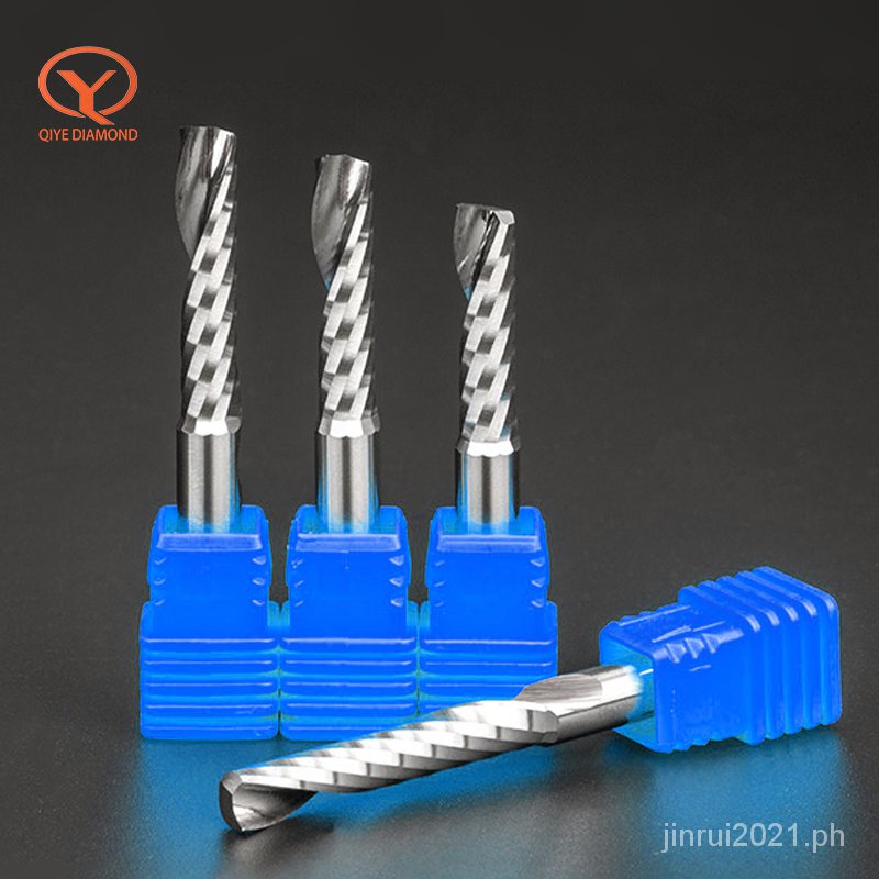 【Pagbebenta ng flash】QIYE Single Flute End Mill 4 6 8MM Shank For ...