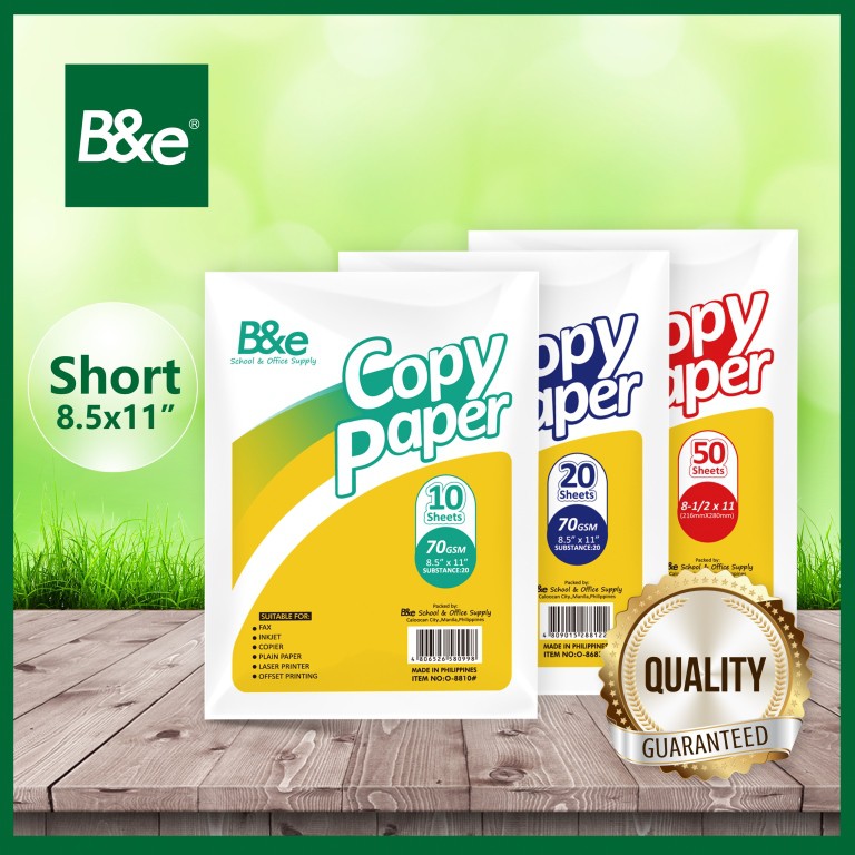 bond paper 50 gsm - Best Prices and Online Promos - Oct 2026 | Shopee ...