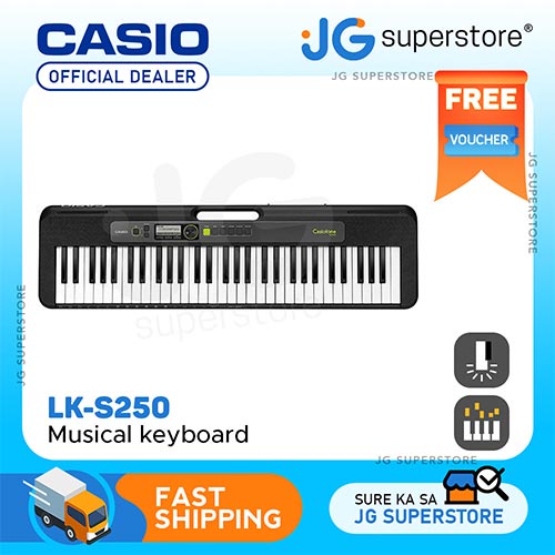 Casio LKS250FA 61 Keys Slim Lighting Digital Piano Keyboard with