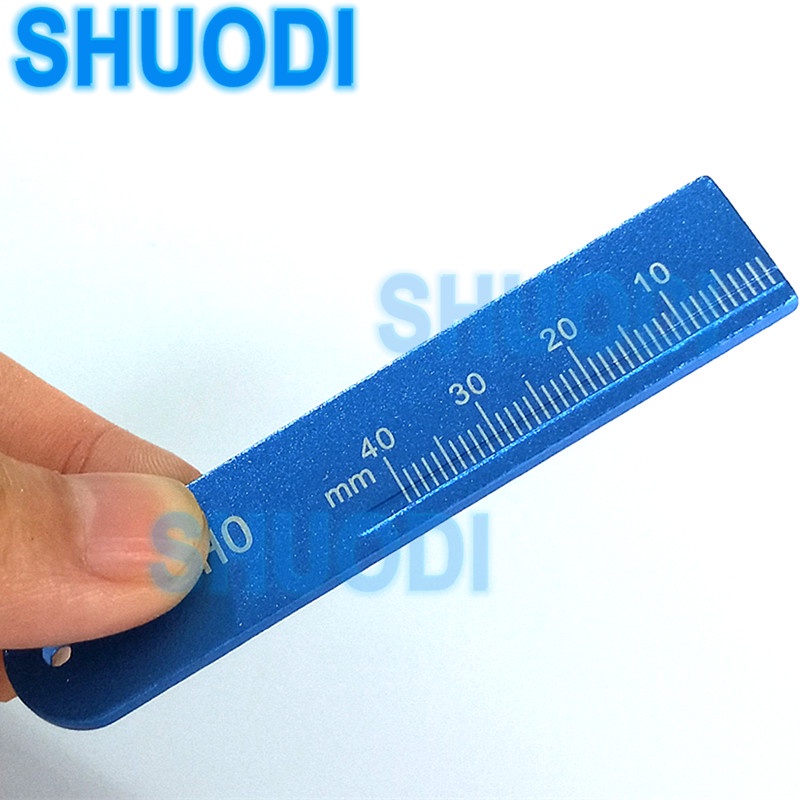 Dental Endo Ruler Span Measure Scale Colorfast Autoclavable Endodontic ...