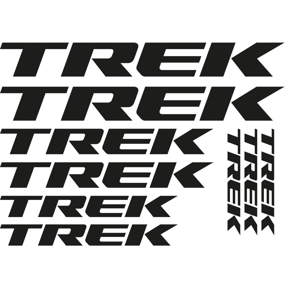 Trek stickers store for bike