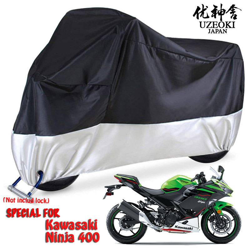  Motorcycle Covers Compatible with motorcycle cover Kawasaki  Ninja 400, 190T Oxford waterproof motorbike cover, 8 colors indoor/outdoor  full motorcycle cover ( Color : E , Size : XXXL(265105125CM) ) : Automotive