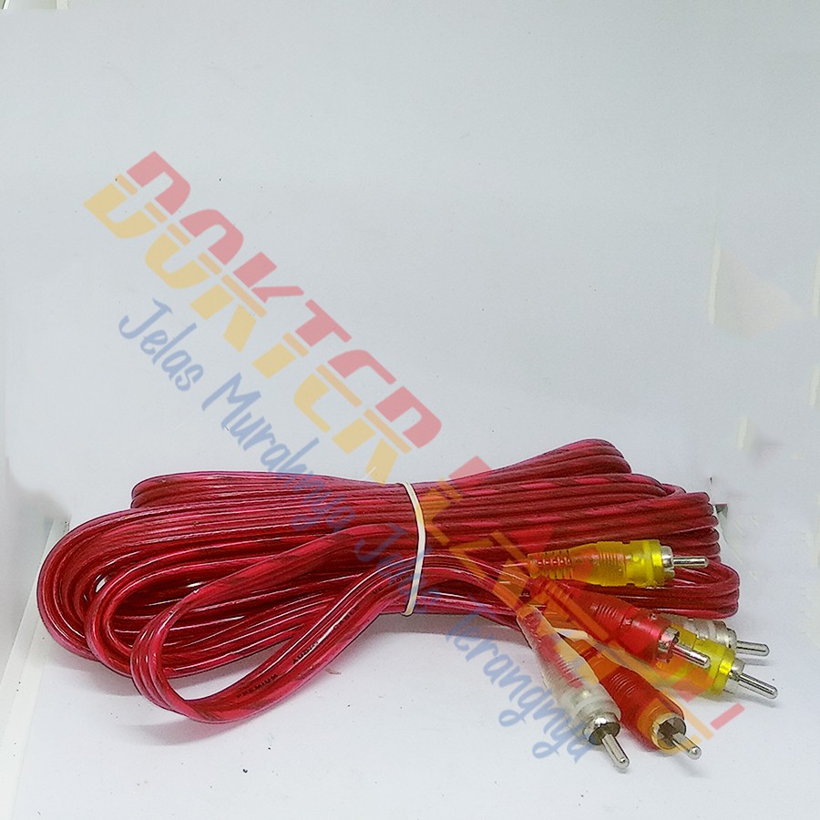 3 Line RCA Cable 2 METERS AND 4 METERS Length | Shopee Philippines