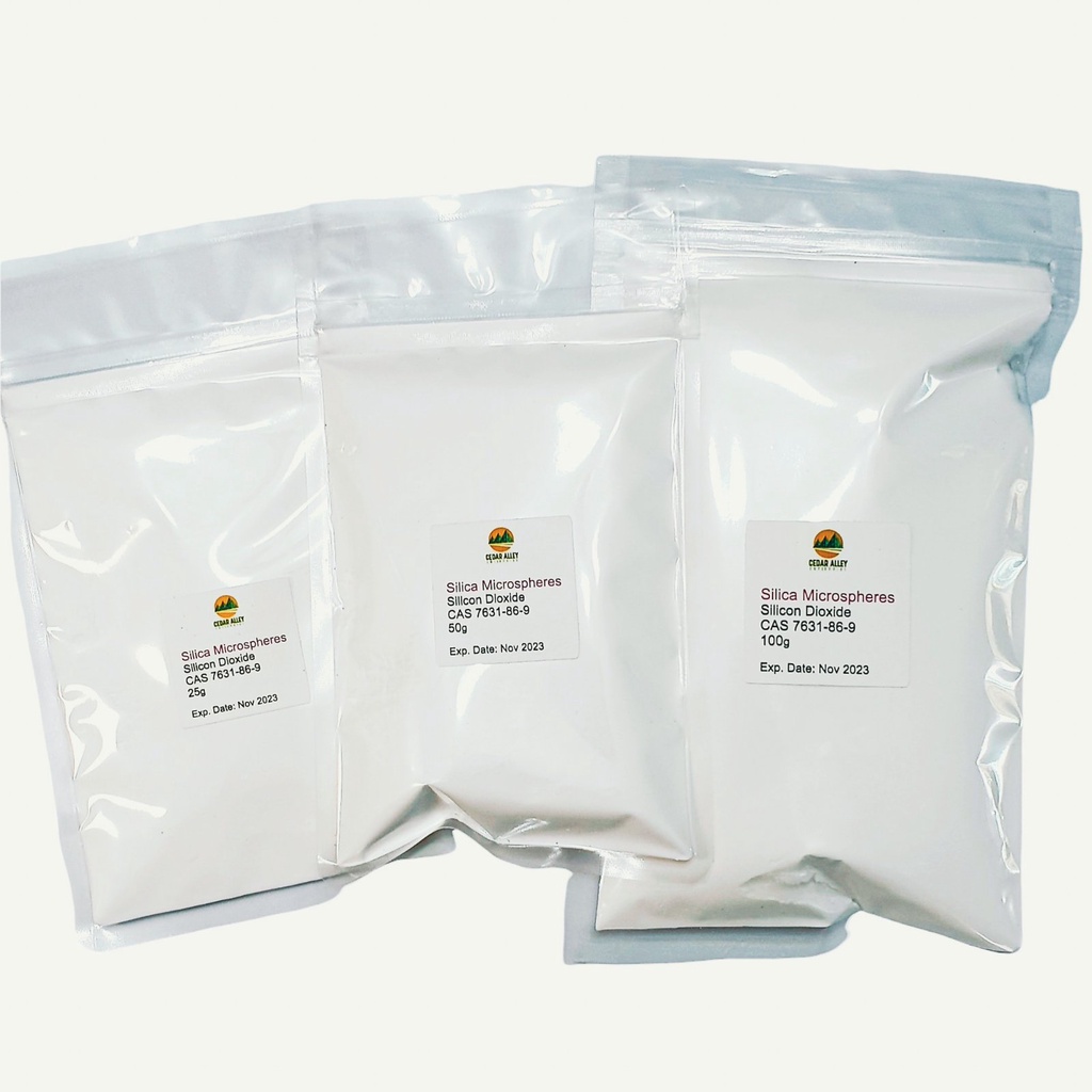 Silica Microspheres 25g / 50g / 100g (Cosmetic Raw Material) | Shopee ...