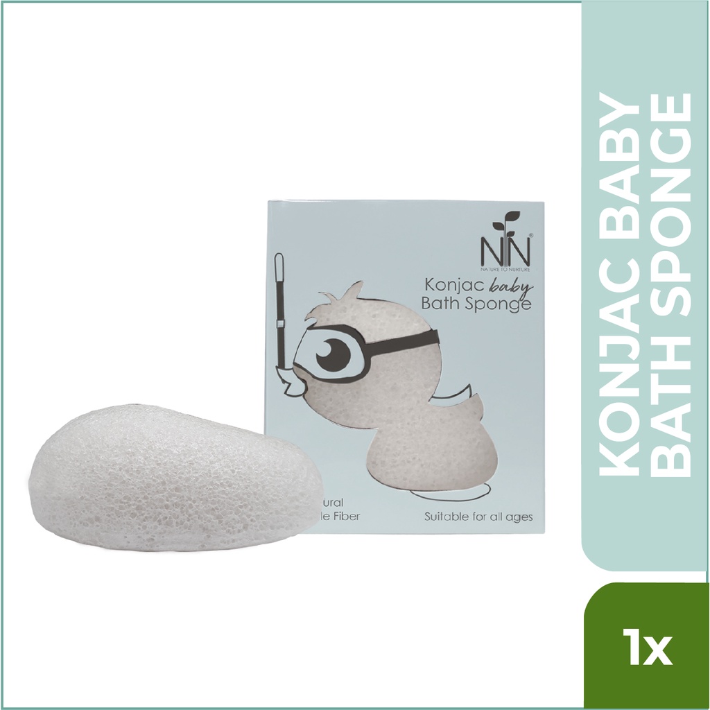 Nature to Nurture Konjac Baby Bath Sponge Shopee Philippines