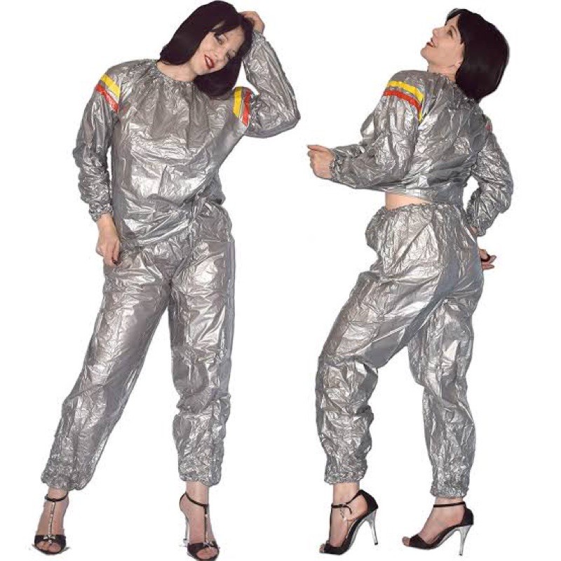 Plus size sales sauna suits