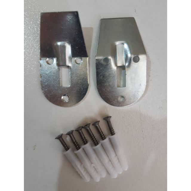 Lavatory Bracket (2pcs) set with tox and screw for Lavatory Sink / Wash