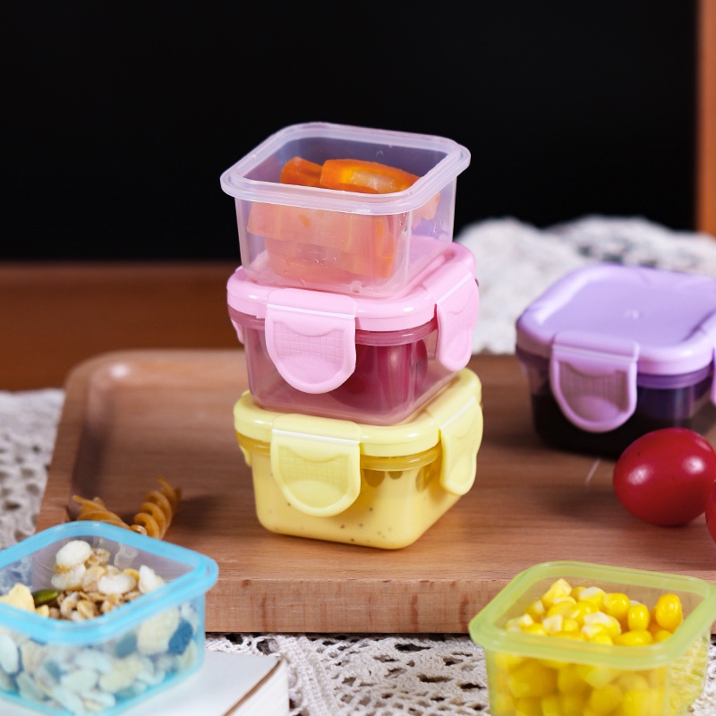 Mini Crisper Box Food-grade PP Material Thickened Sealed Microwave ...