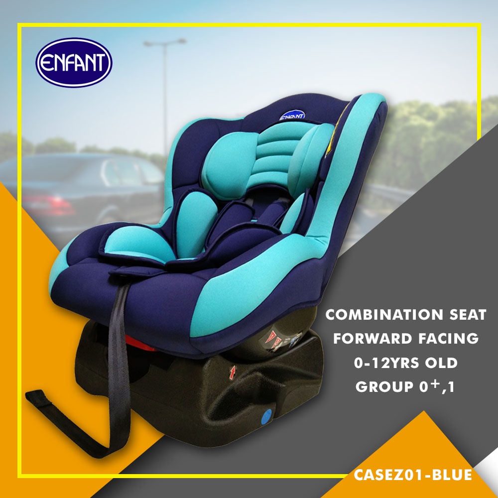 Enfant Baby Car Seat Group 0 1 Rearward and forward facing 0 upto 4 yrs old