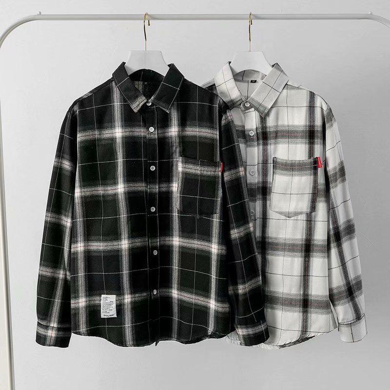 Black and white outlet checkered polo