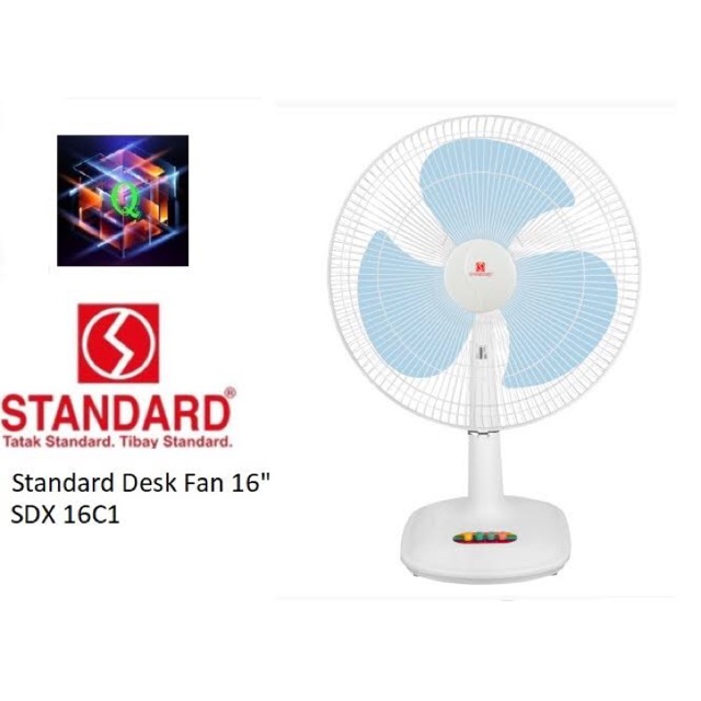 Standard Desk Fan SDX 16C1 Shopee Philippines