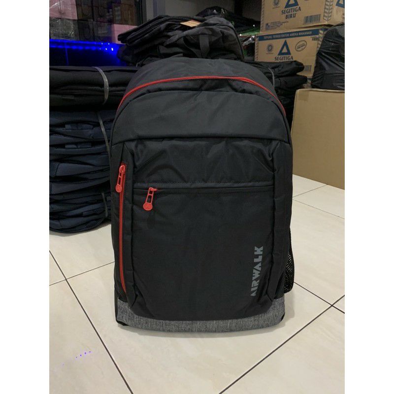 Bs Airwalk Bag Simeon List Red Backpack Men Black Navy Original Shopee Philippines