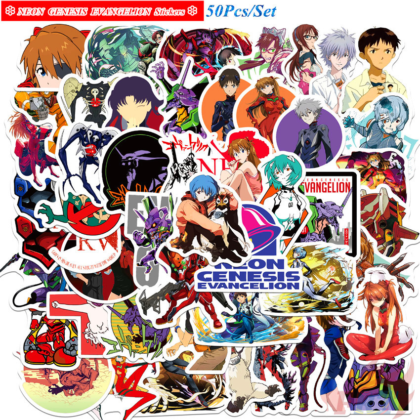 NEON GENESIS EVANGELION - Series 02 EVA Ayanami Rei Stickers 50Pcs/Set ...