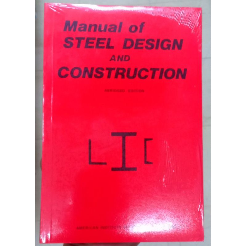 manual of steel Design & Construction | Shopee Philippines