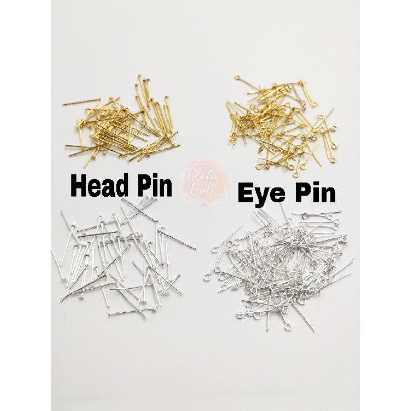 Eye store head pins