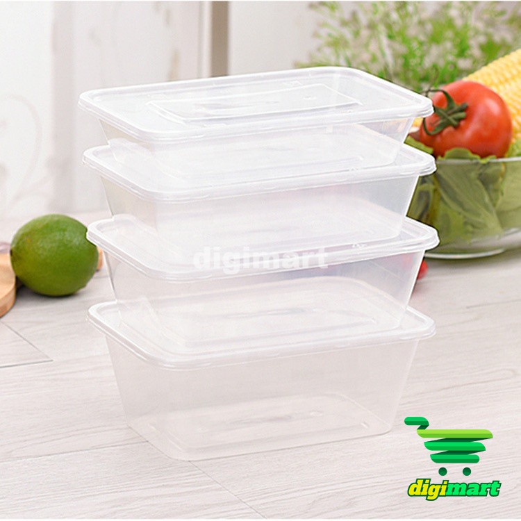 1000ml Rectangular Microwavable Container – Packaging Lab Philippines