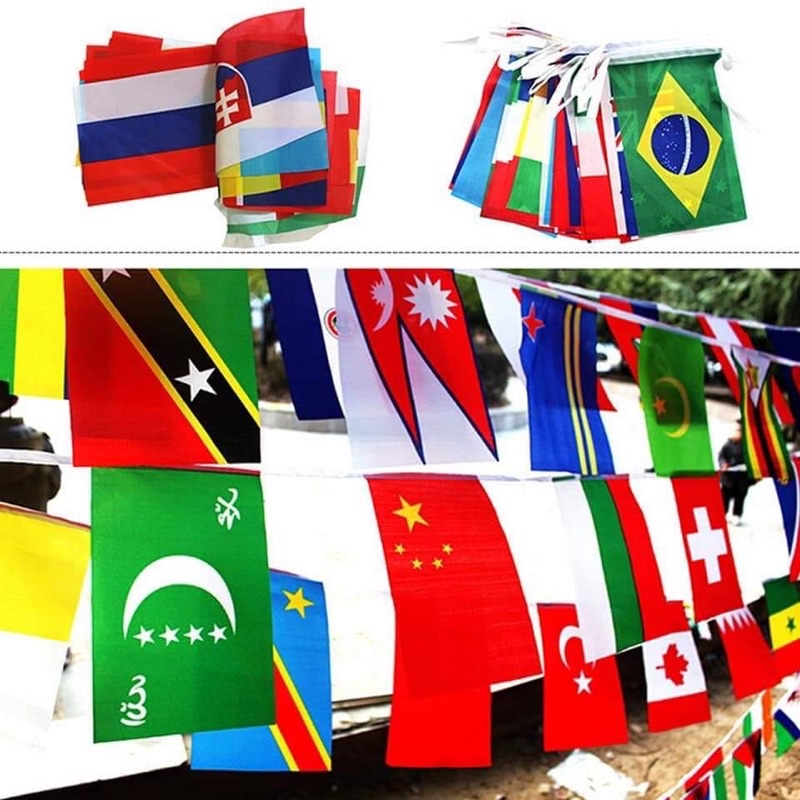 String flags of countries | Shopee Philippines