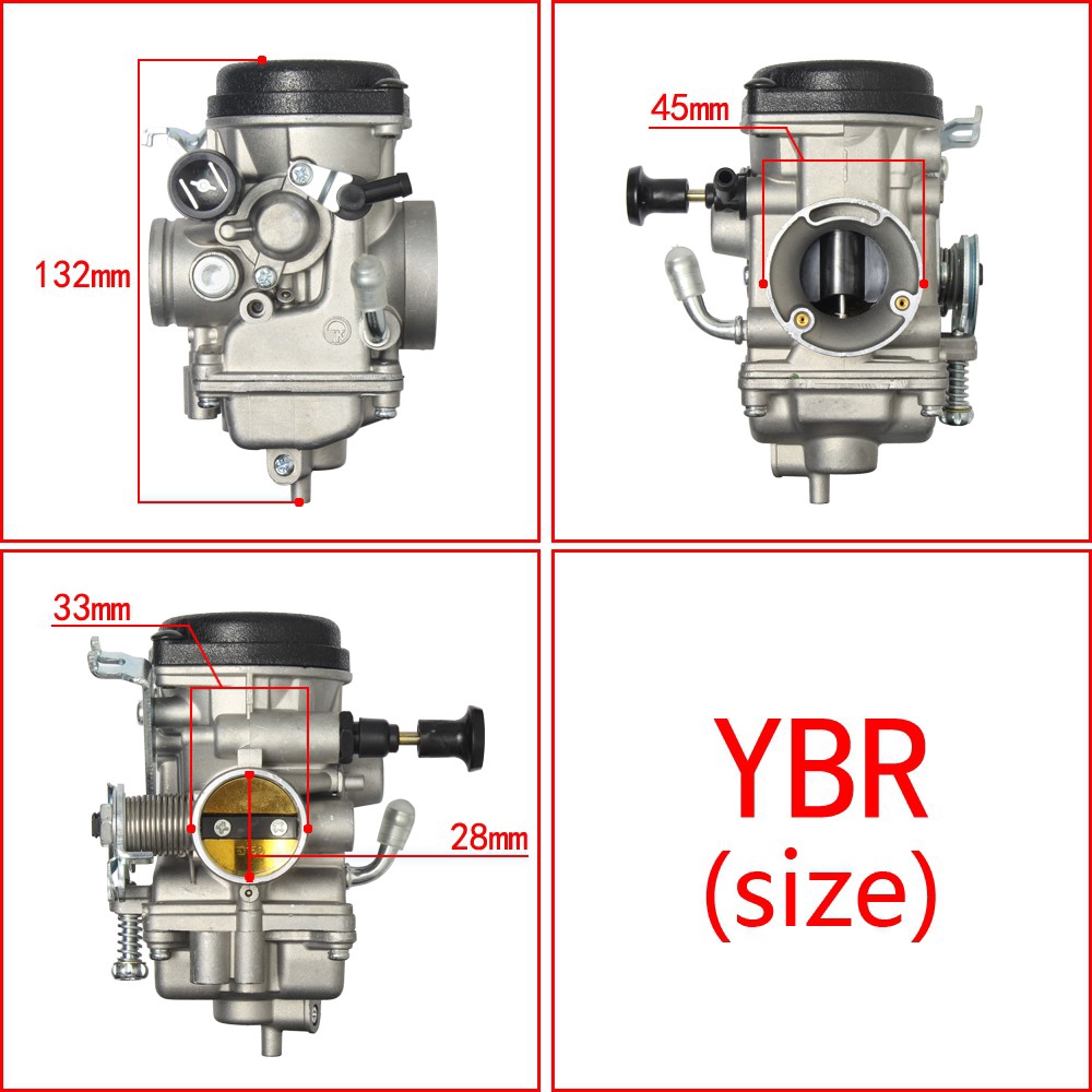 Carburetor For YAMAHA YBR125 YB125 YJM125 YZF XTZ125 TW200 TW 200 2001