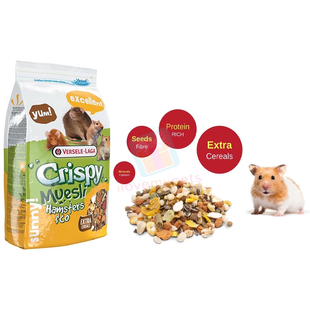 Versele laga crispy muesli hamster sales