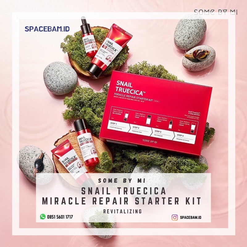 Some By Mi Snail Truecica Miracle Repair Starter Kit (somebymi Snail