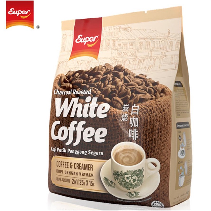 Malaysia Super/Super Brand Charcoal Burning 2-in-1 White Coffee Coffee ...