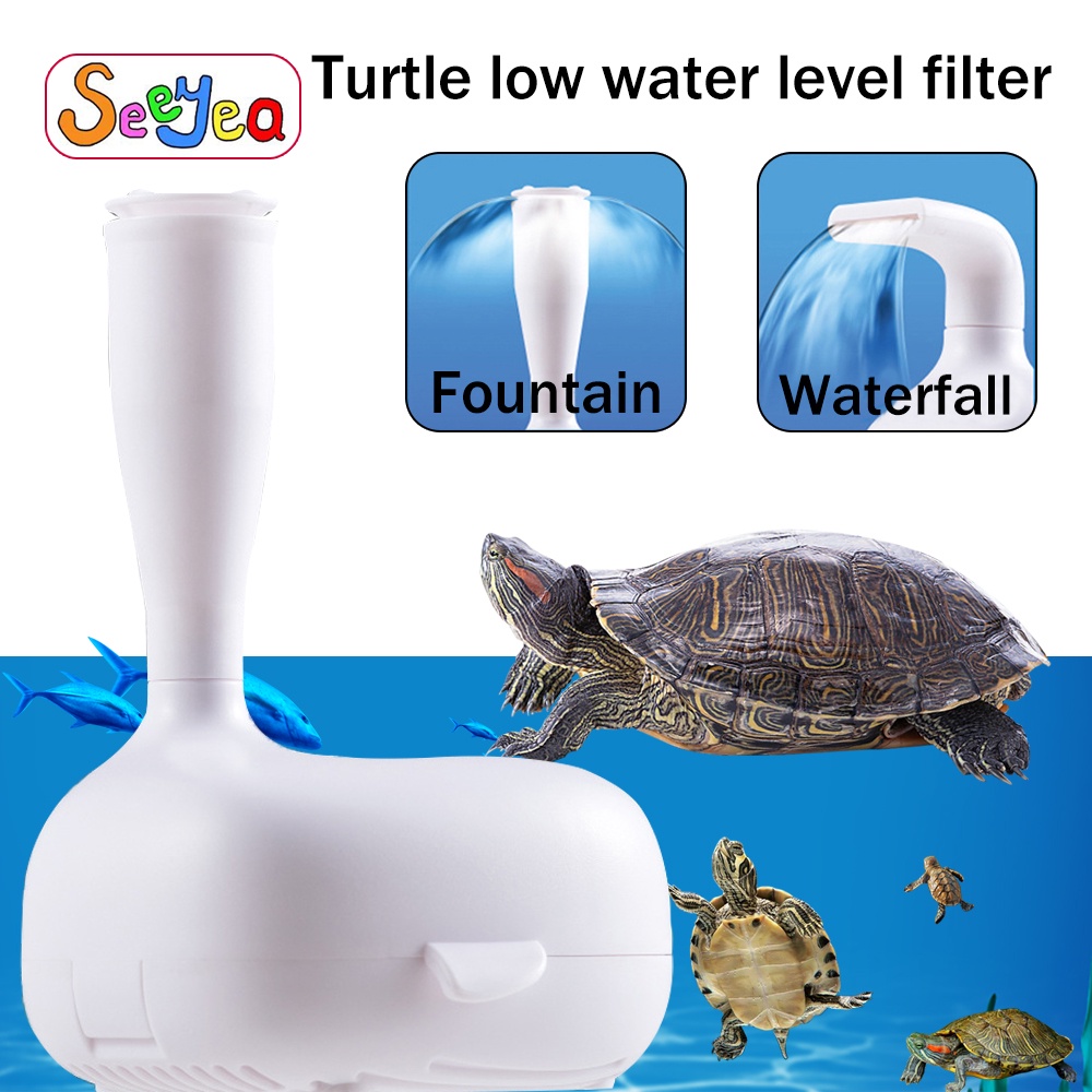 Aquarium Turtle Water Filter Pump Water Turtle Low Level Waterfall