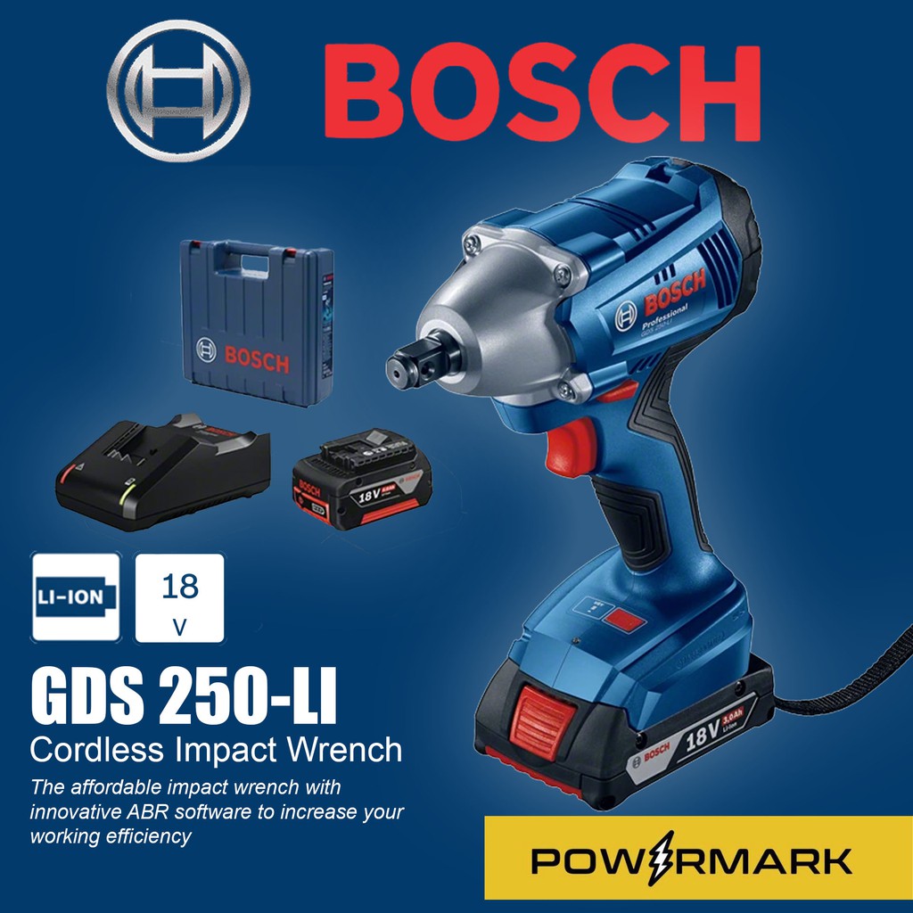 Bosch cordless impact online wrench