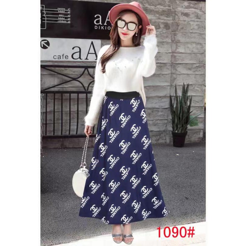 Chanel sales maxi skirt