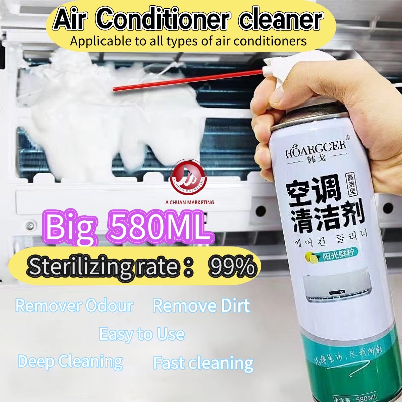 (Big 580ML)! Aircon Cleaner Air Conditioner cleaner for Home/Car Air