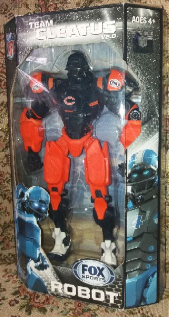 NFL DENVER BRONCOS Cleatus Fox Sports Robot Action Figure Posable 10 *READ*