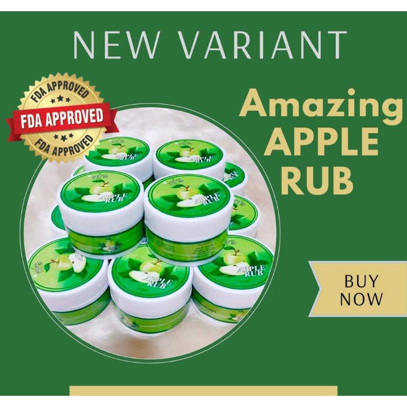 Amazing Lemon Rub & Apple Rub for Muscles and Joint Pain Reliever ...