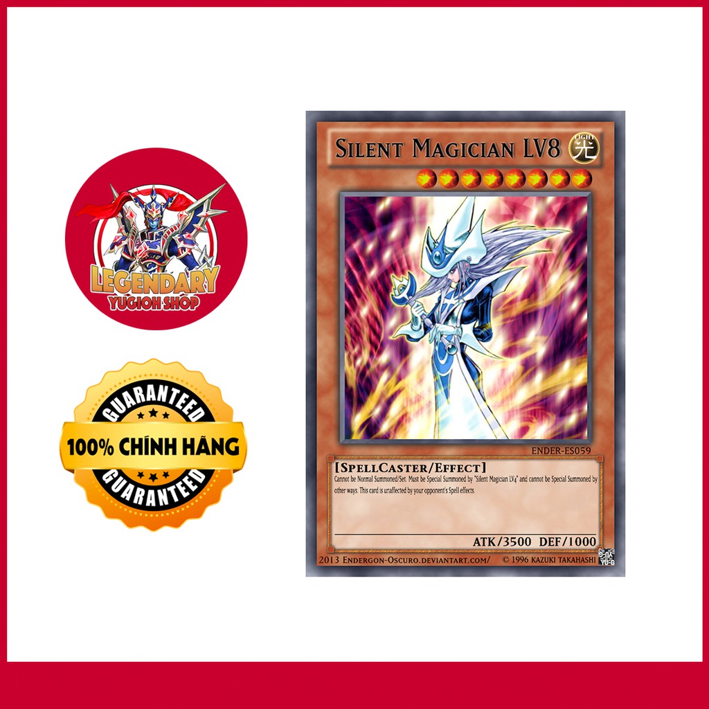 [Original Yugioh Card] Silent Magician Lv8 | Shopee Philippines