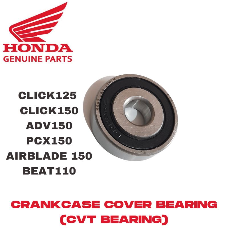 Genuine CRANKCASE BEARING CVT CLICK125/150, PCX, BEAT | Shopee Philippines