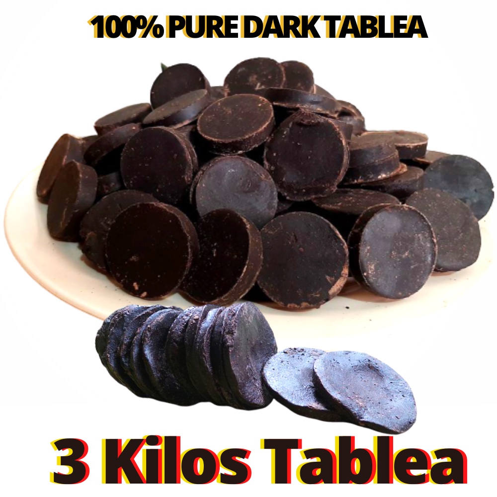 20223 Kilos Tablea, 100 Pure Cacao Organic Unsweetened Dark Tableya