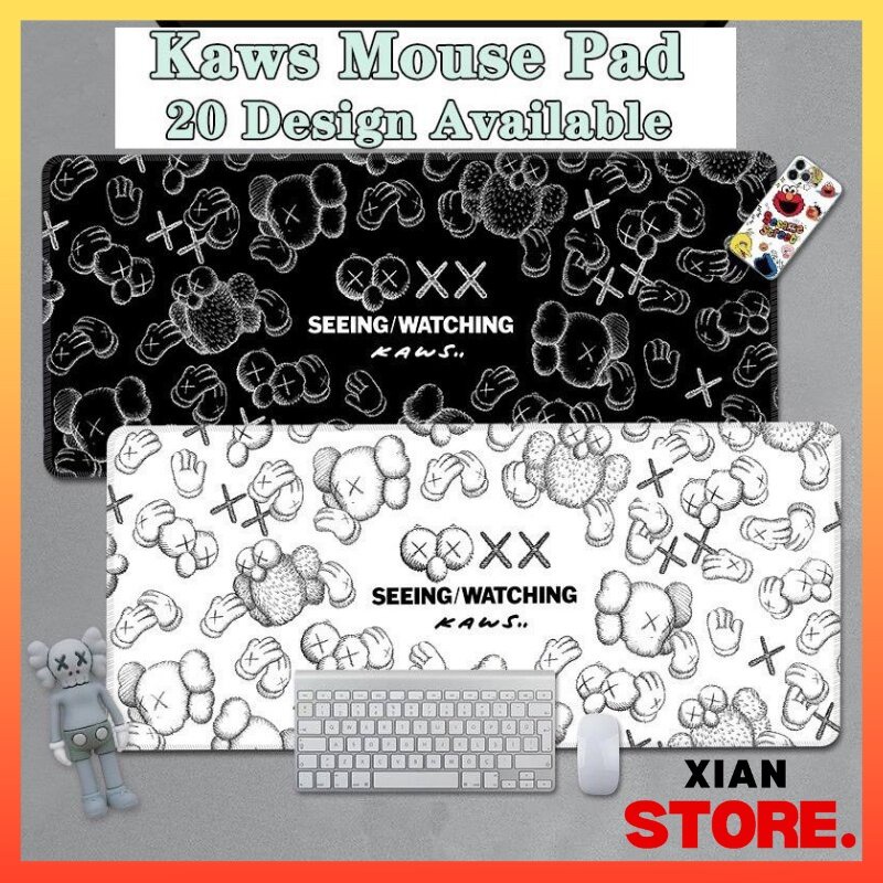 Cartoon Laptop Pad Mouse Pad Kaws Game Big Mouse Pad Table Pad Gaming