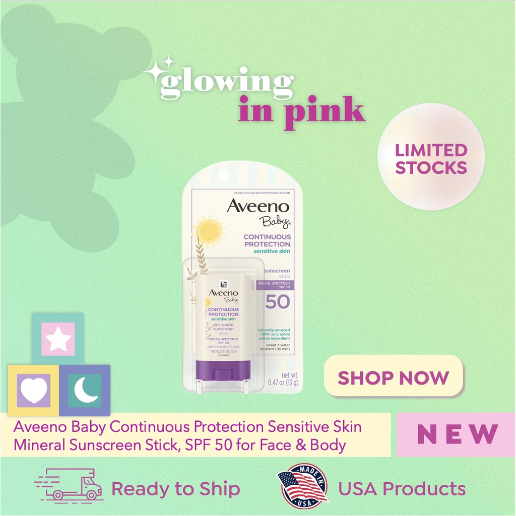 Aveeno Baby Continuous Protection Sensitive Skin Mineral Sunscreen