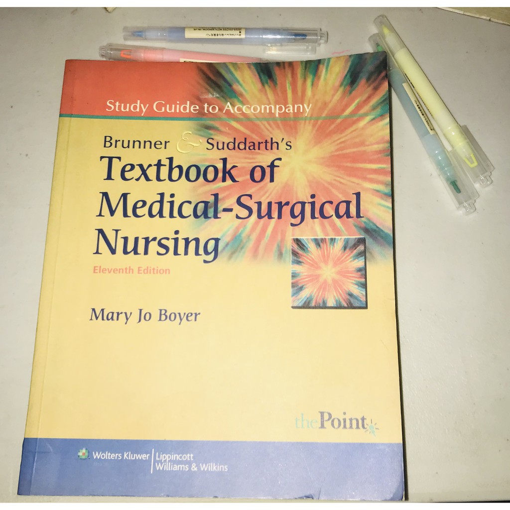 NURSING BOOK: BRUNNER AND SUDDARTH'S TEXTBOOK OF MEDICAL-SURGICAL ...