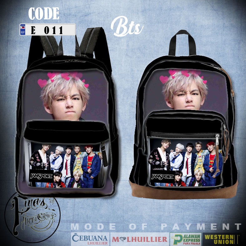 Bts cheap jansport backpack