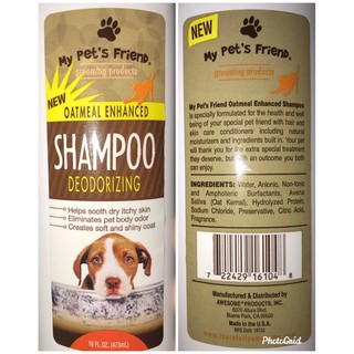 My pets outlet friend dog shampoo