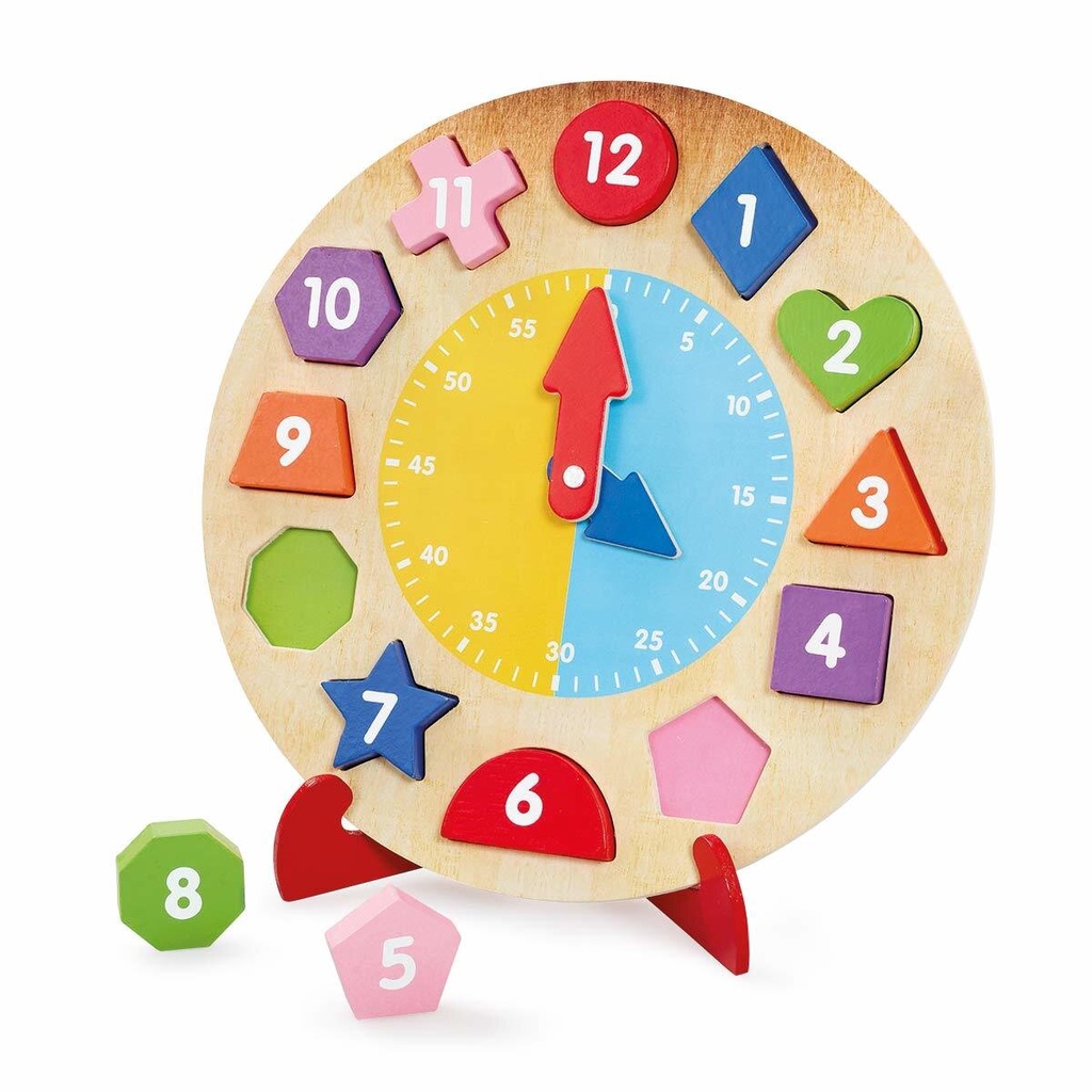 Addo Woodlets Tell The Time Clock | Shopee Philippines