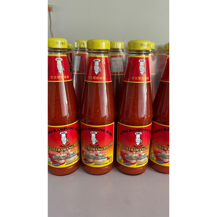 Silver halal Sitiawan Chef Kampung Koh Garlic Chili Sauce ^ 320g