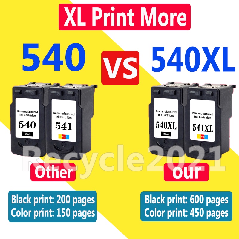 For Canon PG-540 CL-541 PG540 XL PG54 1XL ink cartridge for canon ...
