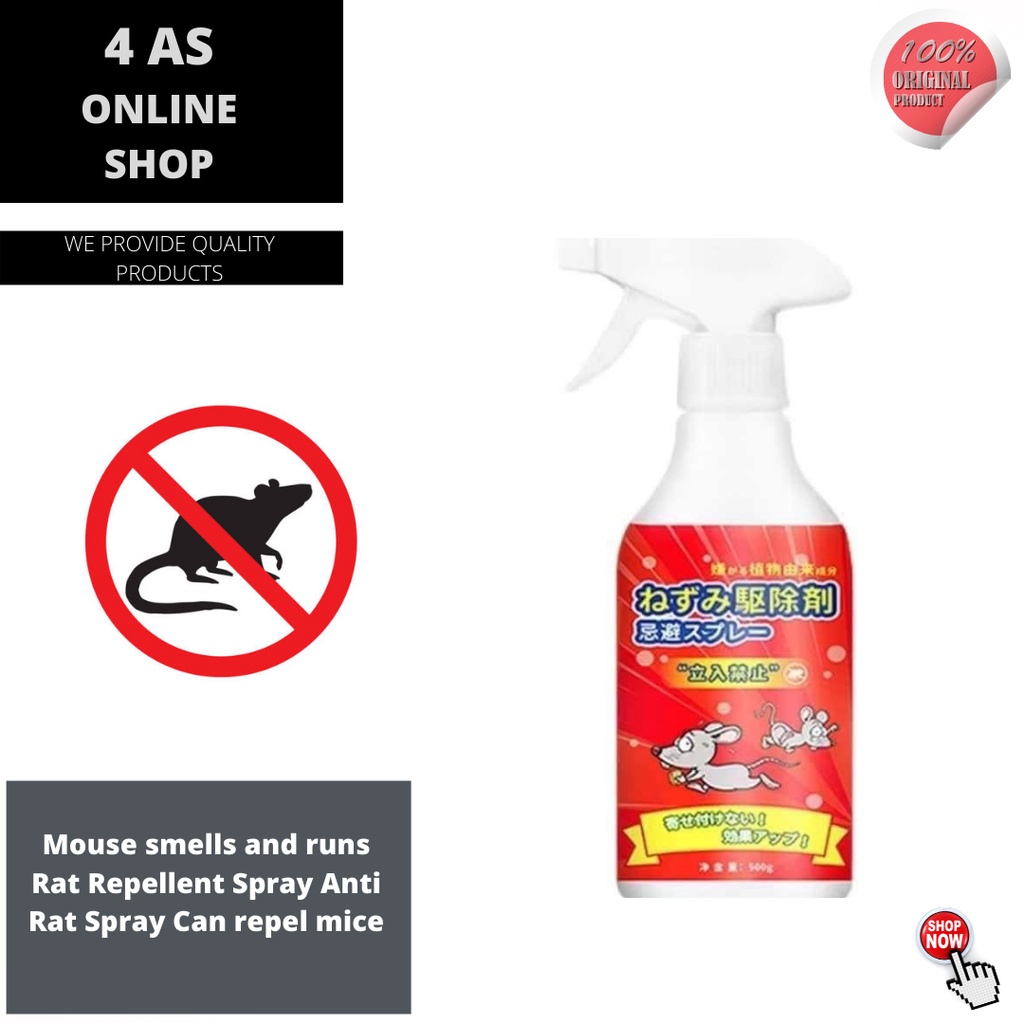 Mouse smells and runs Rat Repellent Spray Anti Rat Spray Can repel mice