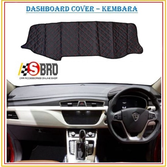 Perodua Kembara Dashboard cover with Red Line Genuine DAD Shopee