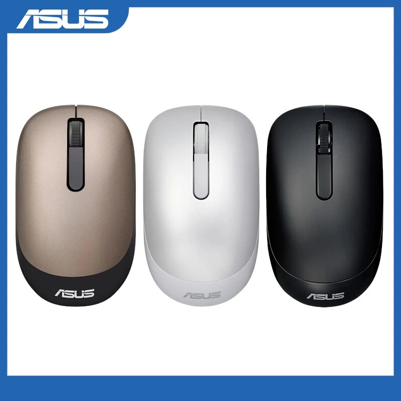 ASUS WT205 White / Black 2.4Ghz 1200 DPI Wireless Optical Mini Portable ...