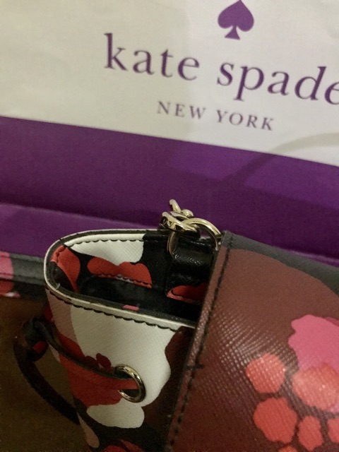 Kate Spade New York Eva Floral Bouquet Small Bucket - Purple